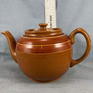 Vtg  Classic Teapot Sadler Brown Betty Tea pot 5"